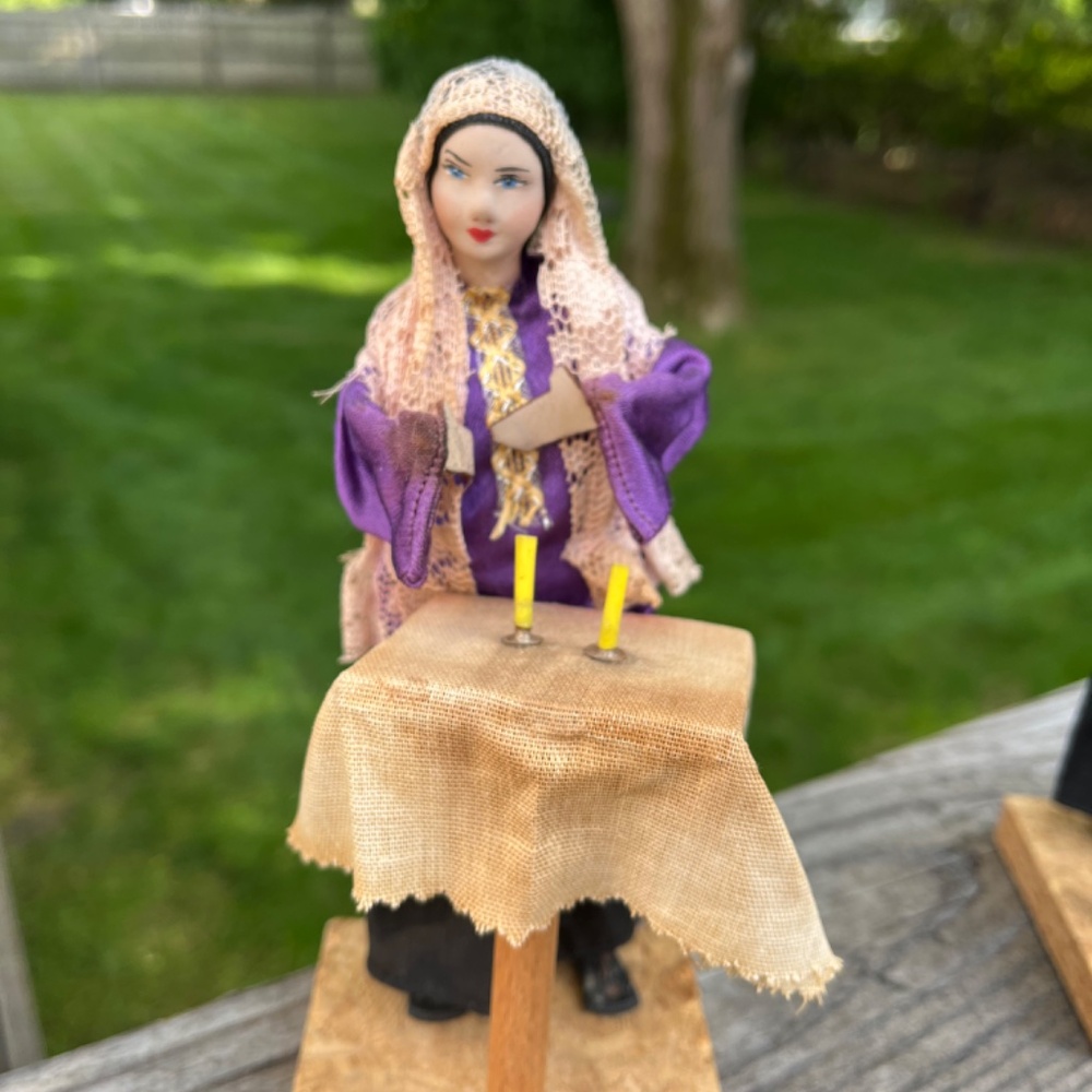 Vintage Hand Made Folk Art by Sabra - Picture 3 of 7